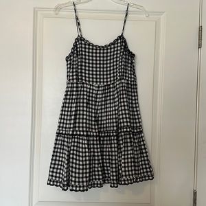 urban outfitters scalloped babydoll dress